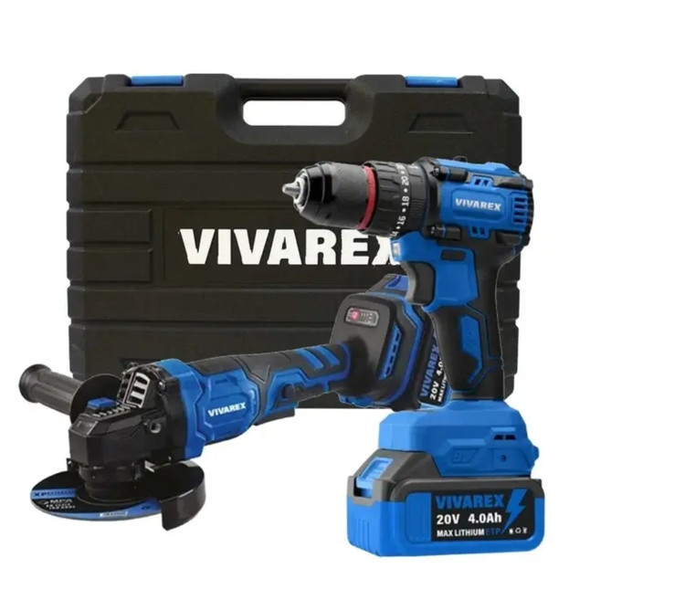 کیت شارژی ۲ عددی ویوارکس مدل VR2402-BCK براشلس