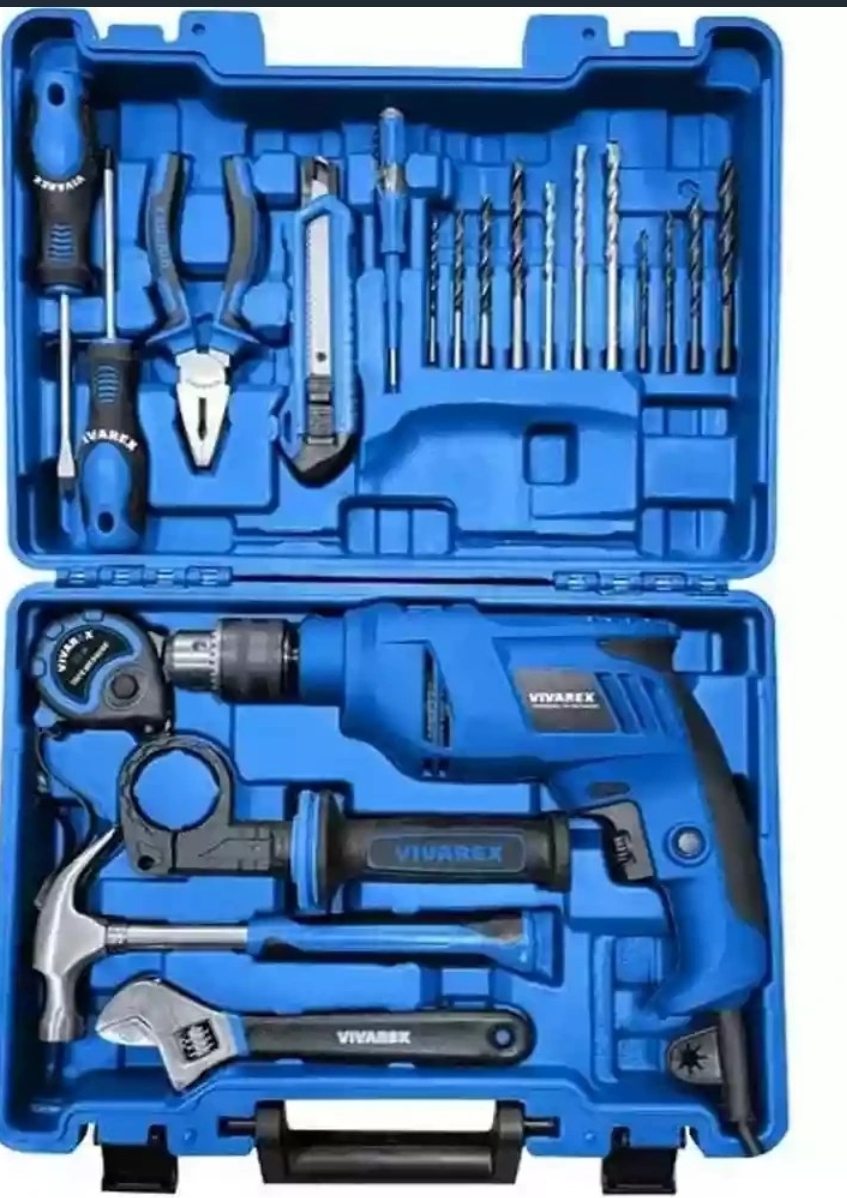 دریل چکشی ویوارکس مدل VR6520-IDK قدرت ۶۵۰ وات آچاری ۲۰ پارچه